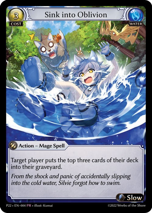 Sink into Oblivion (4) [Promotional Cards]