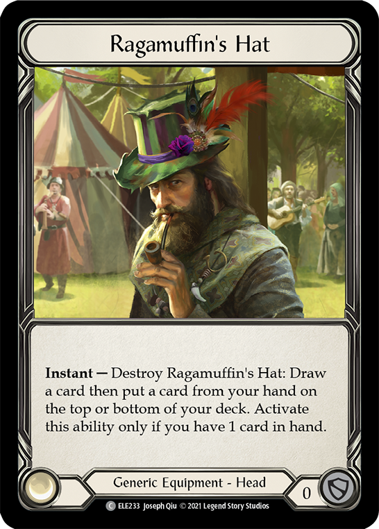 Ragamuffin's Hat [ELE233] (Tales of Aria) 1st Edition Cold Foil 