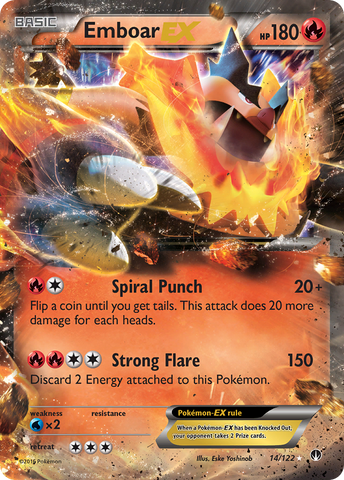 Emboar EX (14/122) [XY:BREAKpoint] 