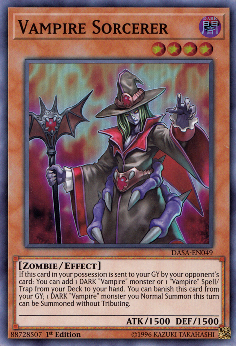 Vampire Sorcerer [DASA-EN049] Super Rare 