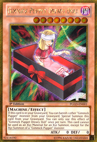 Gimmick Puppet Dreary Doll [PGLD-EN001] Gold Secret Rare 