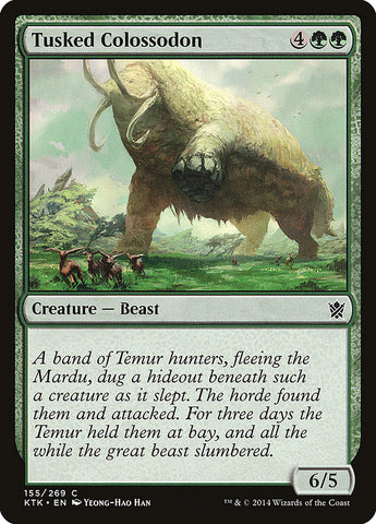 Tusked Colossodon [Khans of Tarkir] 