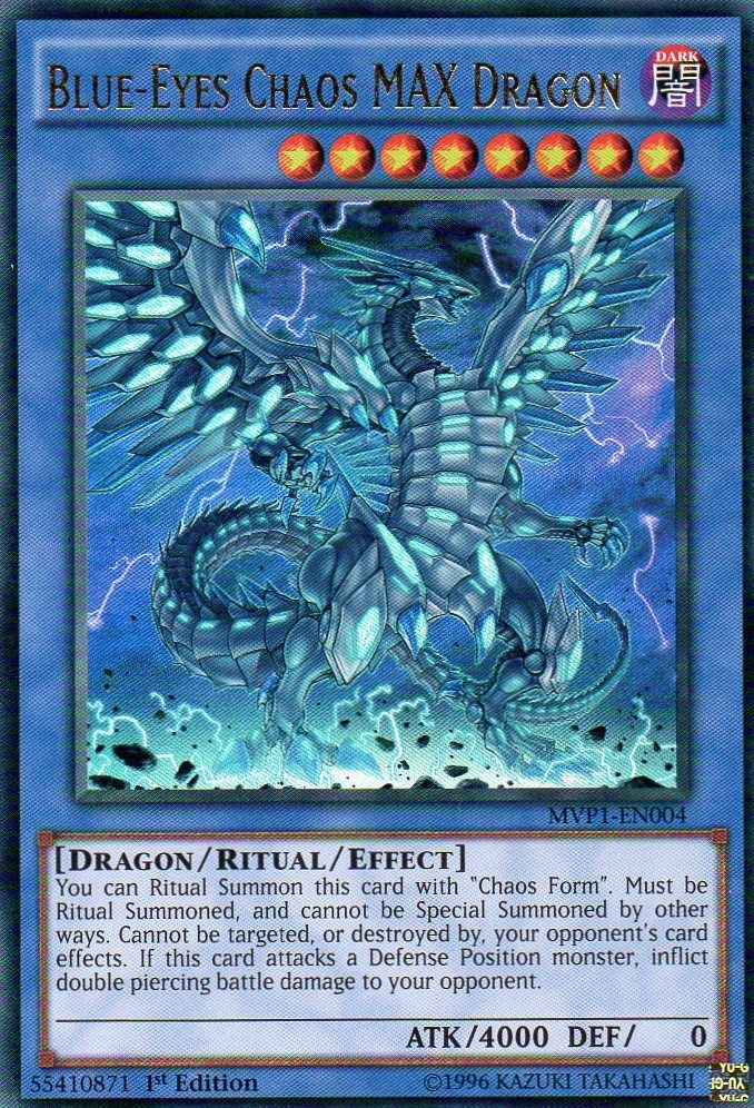 Blue-Eyes Chaos MAX Dragon [MVP1-EN004] Ultra Rare 