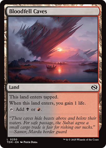 Bloodfell Caves [Tarkir: Dragonstorm] 