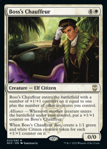 Boss's Driver [Streets of New Capenna Commander] 