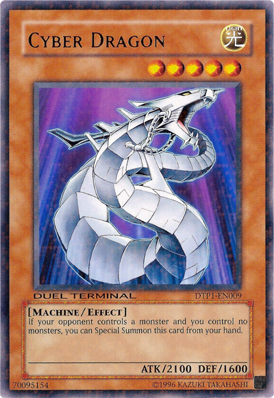 Cyber ​​Dragon [DTP1-EN009] Rare 