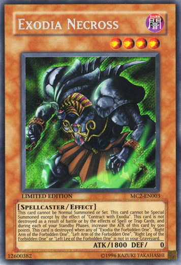 Exodia Necross [MC2-EN003] Secret Rare 
