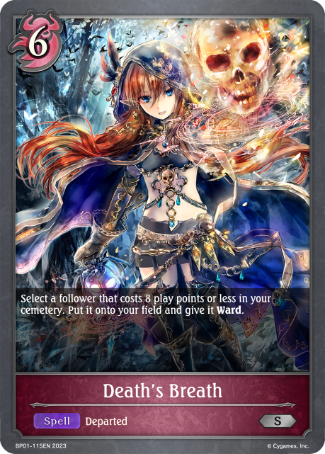 Death's Breath (BP01-115EN) [Advent of Genesis]