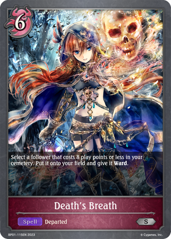Death's Breath (BP01-115EN) [Advent of Genesis] 