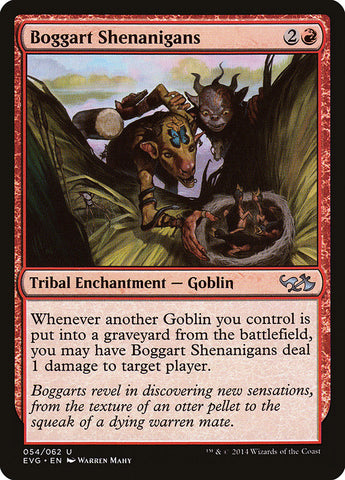 Boggart Shenanigans (Elves vs. Goblins) [Duel Decks Anthology] 