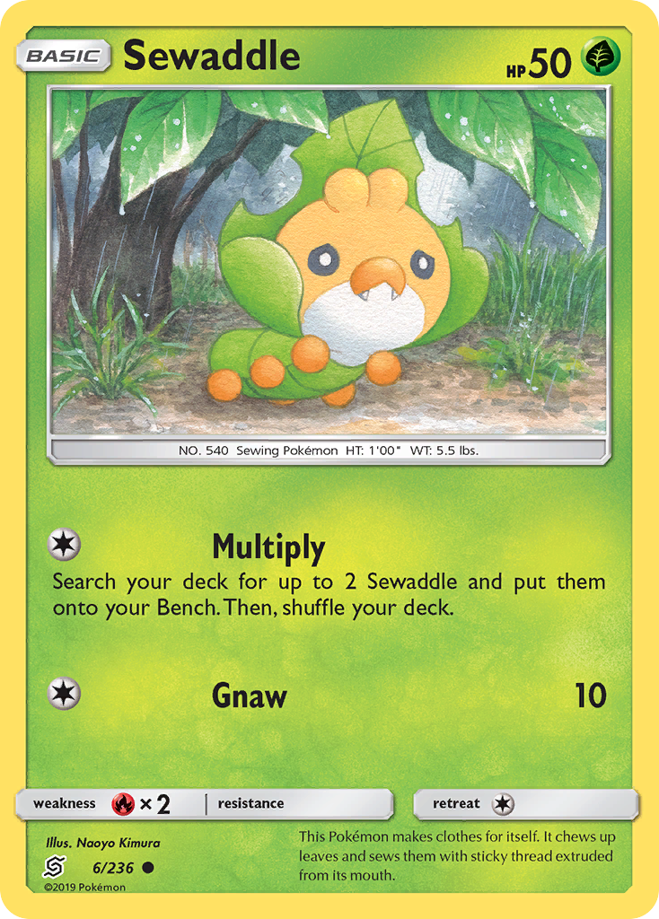Sewaddle (6/236) [Sun &amp; Moon: Unified Minds] 