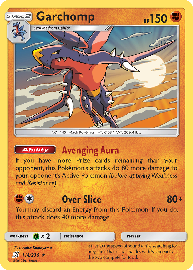 Garchomp (114/236) [Sun &amp; Moon: Unified Minds] 