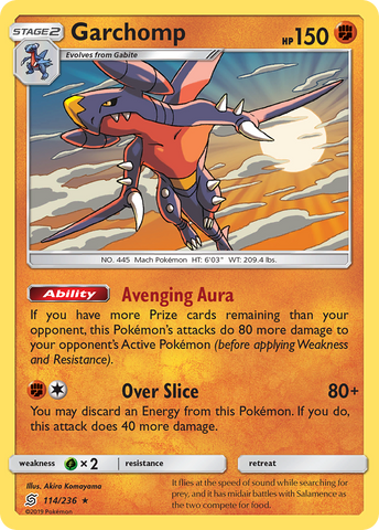 Garchomp (114/236) [Sun &amp; Moon: Unified Minds] 