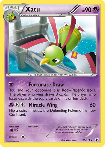 Xatu (56/113) [Black &amp; White: Legendary Treasures] 