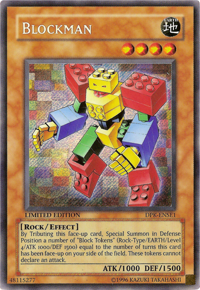 Blockman [DPK-ENSE1] Secret Rare 