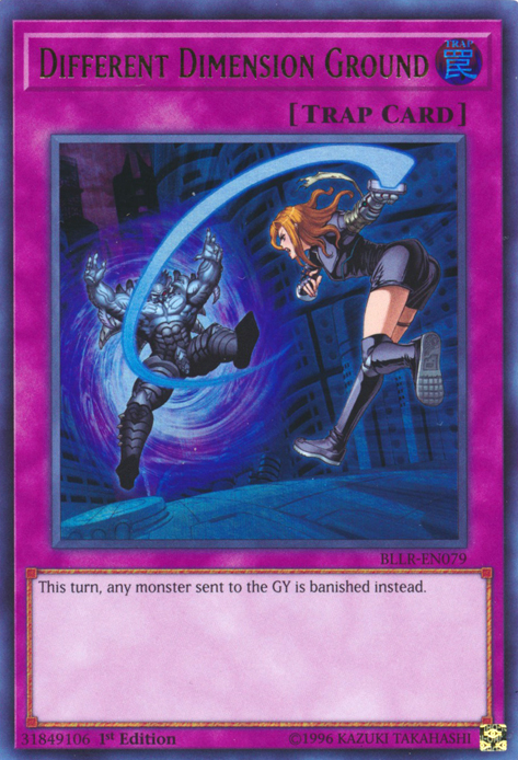 Different Dimension Ground [BLLR-EN079] Ultra Rare 