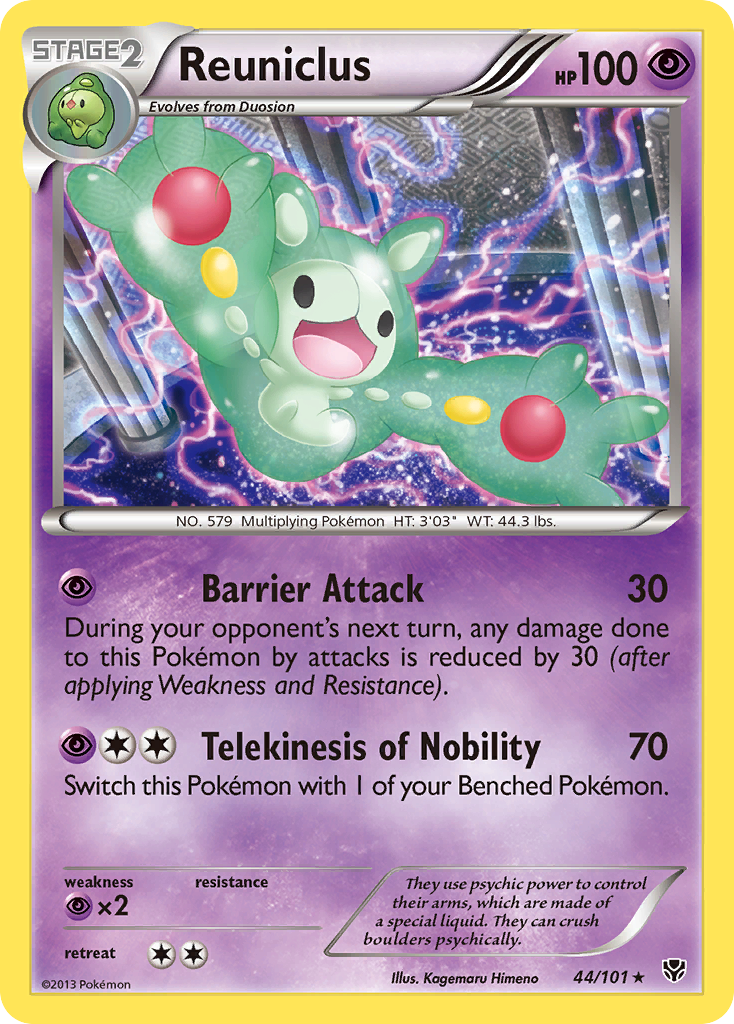 Reuniclus (44/101) [Black &amp; White: Plasma Blast] 