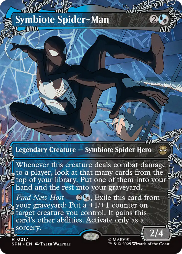 Symbiote Spider-Man (Borderless) [Marvel's Spider-Man] 