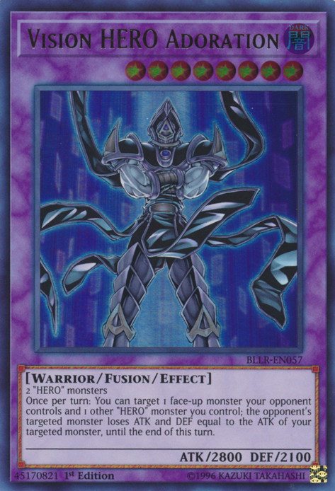 Vision Hero Adoration [BLLR-EN057] Ultra Rare 