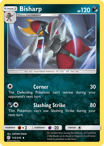 Bisharp (135/236) [Sun &amp; Moon: Cosmic Eclipse] 