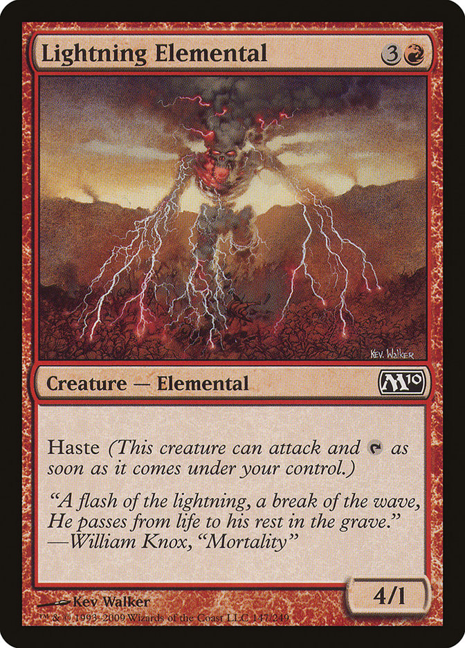 Lightning Elemental [Magic 2010] 