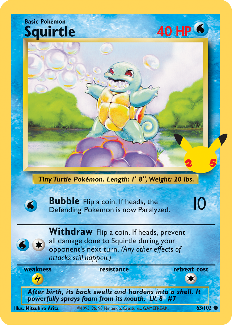 Squirtle (63/102) [First Partner Pack] 