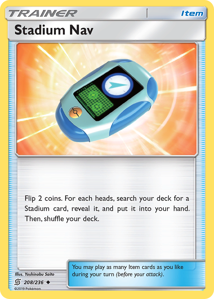 Stadium Nav (208/236) [Sun &amp; Moon: Unified Minds] 