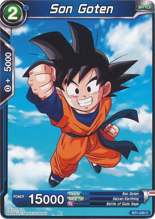 Son Goten (BT1-035) [Galactic Battle] 