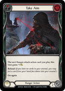Take Aim (Red) [ARC054-R] (Arcane Rising) 1st Edition Rainbow Foil 