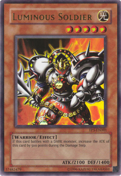 Luminous Soldier [TP5-EN001] Ultra Rare 