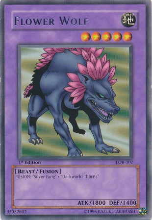 Flower Wolf [LOB-107] Rare 
