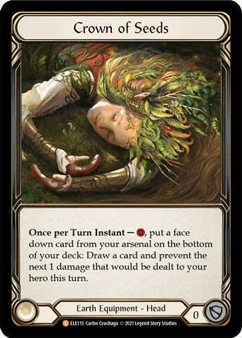 Crown of Seeds [ELE115] (Tales of Aria) 1st Edition Cold Foil 