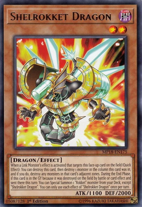 Shelrokket Dragon [MP18-EN175] Rare 