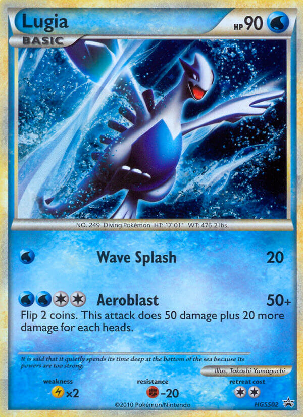 Lugia (HGSS02) [HeartGold &amp; SoulSilver: Black Star Promos] 