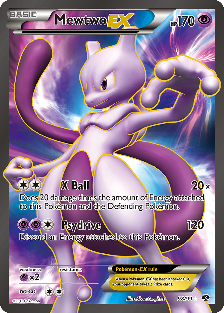 Mewtwo EX (98/99) [Black &amp; White: Next Destinies] 