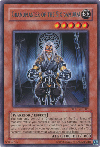 Grandmaster of the Six Samurai [TU01-EN009] Rare 