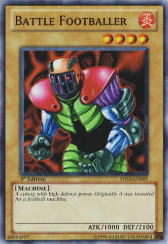 Battle Footballer [5DS3-EN001] Common 