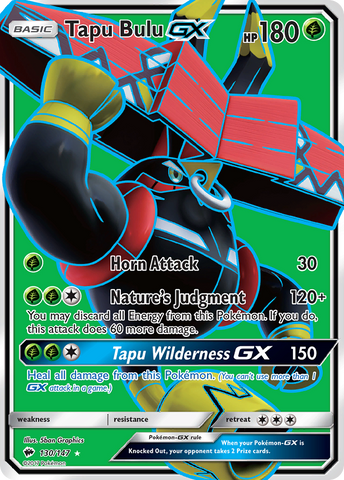 Tapu Bulu GX (130/147) [Sun &amp; Moon: Burning Shadows] 