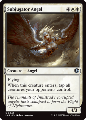 Subjugator Angel [Innistrad Remastered] 
