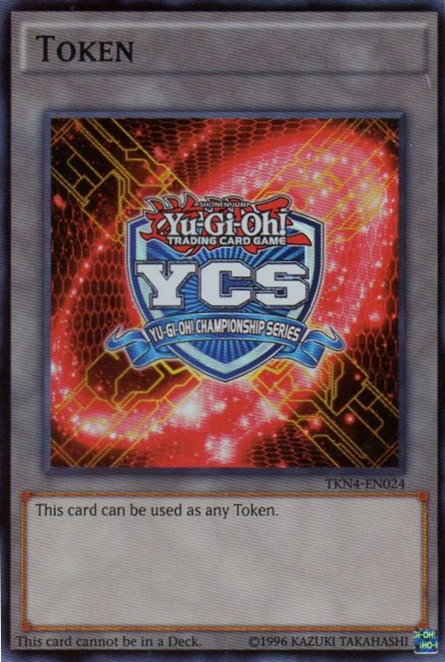 Yu-Gi-Oh Championship Series Token (2015 Pre-registration) [TKN4-EN024] Super Rare 