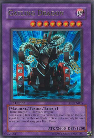 Gatling Dragon [FET-EN035] Ultra Rare 