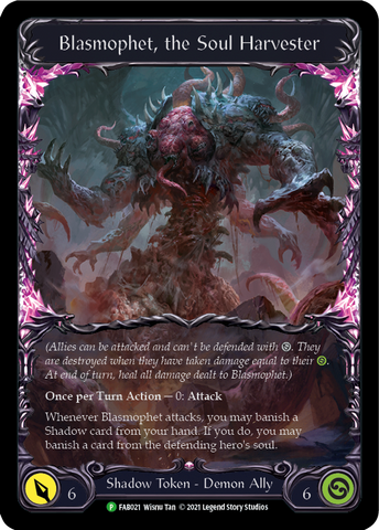 Blasmophet, the Soul Harvester [FAB021] (Promo) Cold Foil 