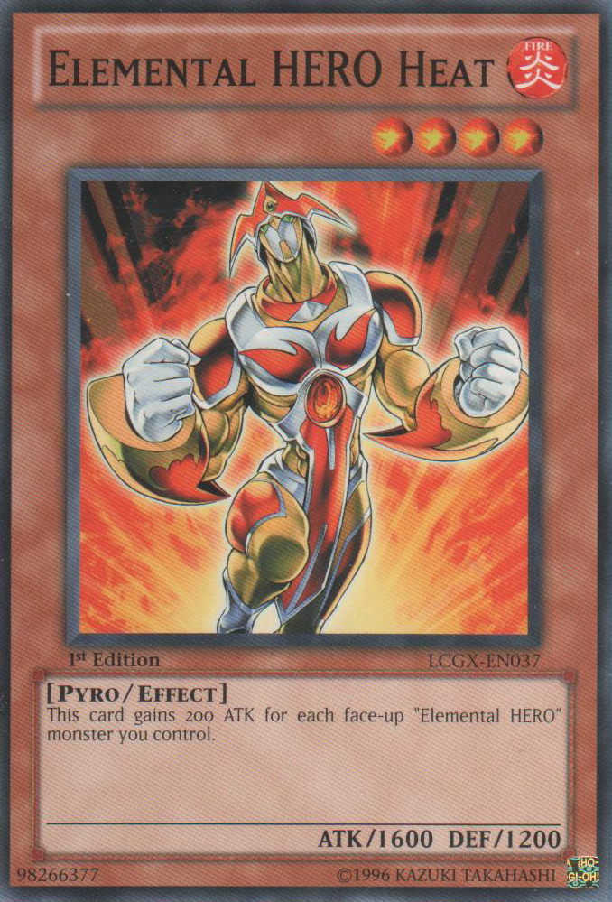 Elemental HERO Heat [LCGX-EN037] Common 