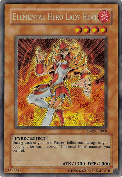 Elemental Hero Lady Heat [PP02-EN008] Secret Rare 