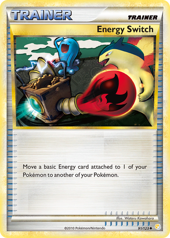 Energy Switch (91/123) [HeartGold &amp; SoulSilver: Base Set] 