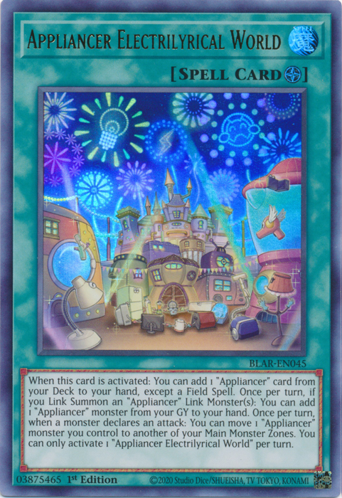 Appliancer Electrilyrical World [BLAR-EN045] Ultra Rare 