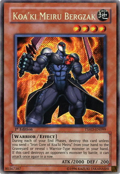 Koa'ki Meiru Bergzak [TSHD-EN099] Secret Rare 
