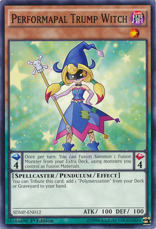 Performapal Trump Witch [SDMP-EN012] Common 
