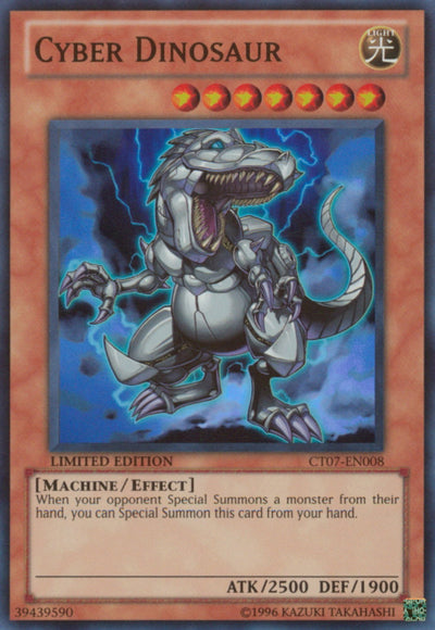 Cyber ​​Dinosaur [CT07-EN008] Super Rare 