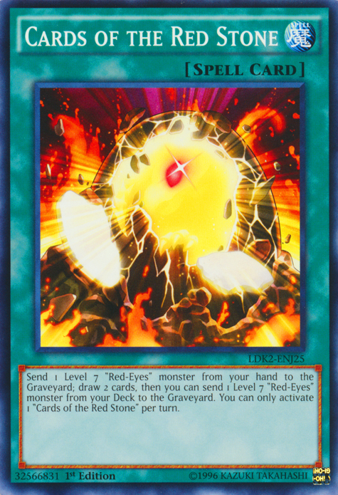 Cards of the Red Stone [LDK2-ENJ25] Common 